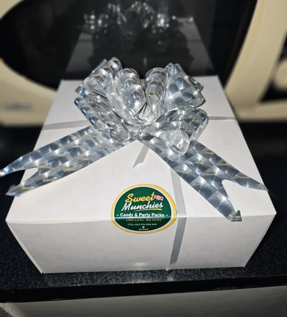 WhatsApp ordering WooCommerce product page for Sweet Munchies gift boxes